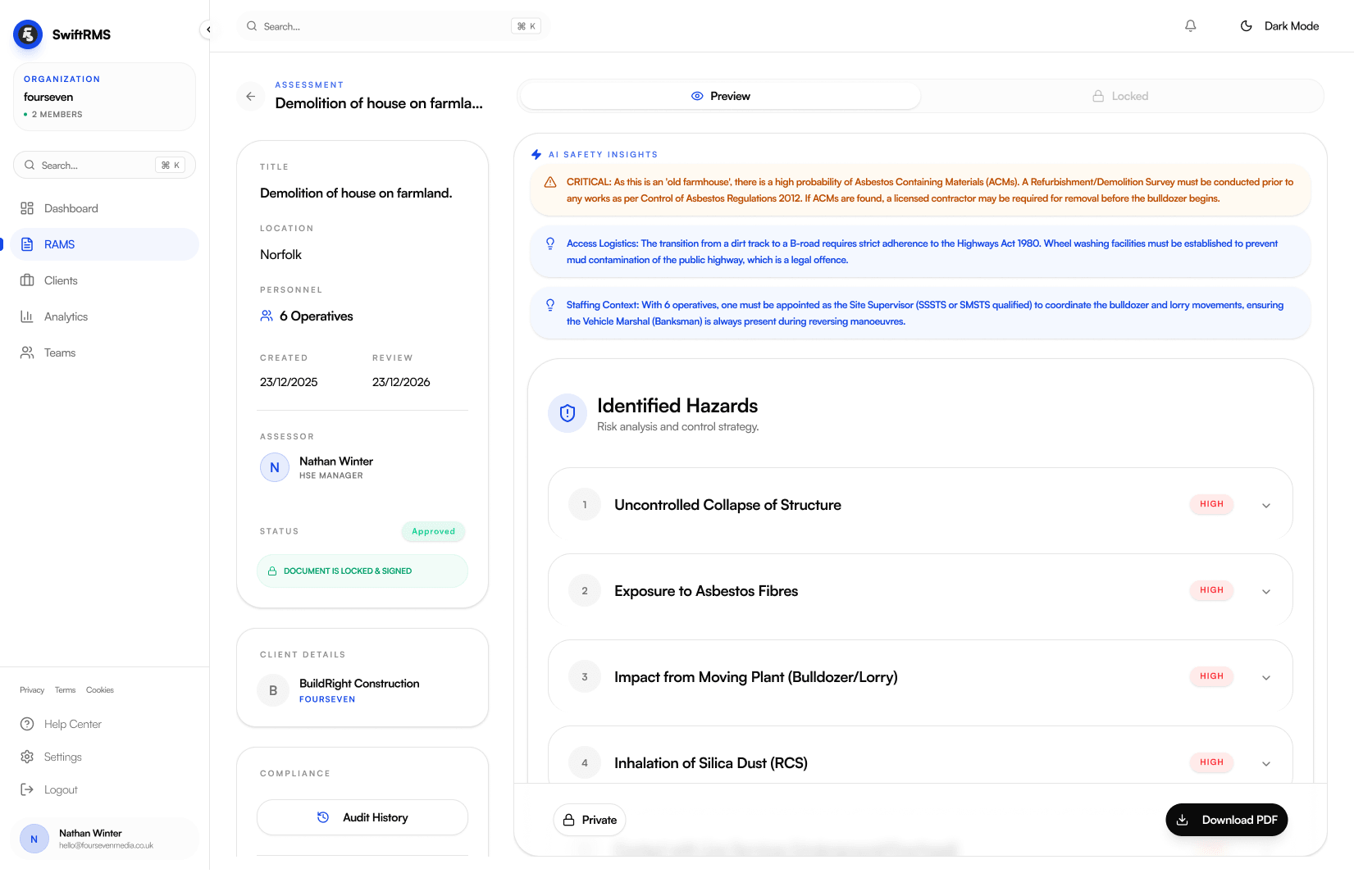 swiftRMS Cover Image