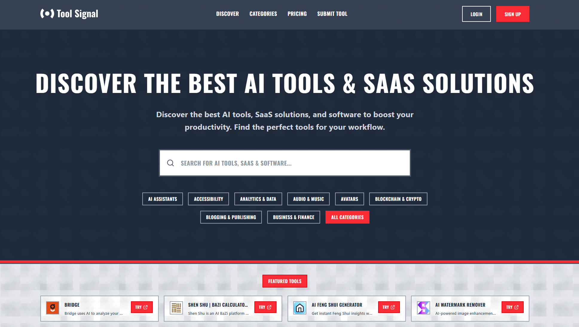 Tool Signal Cover Image