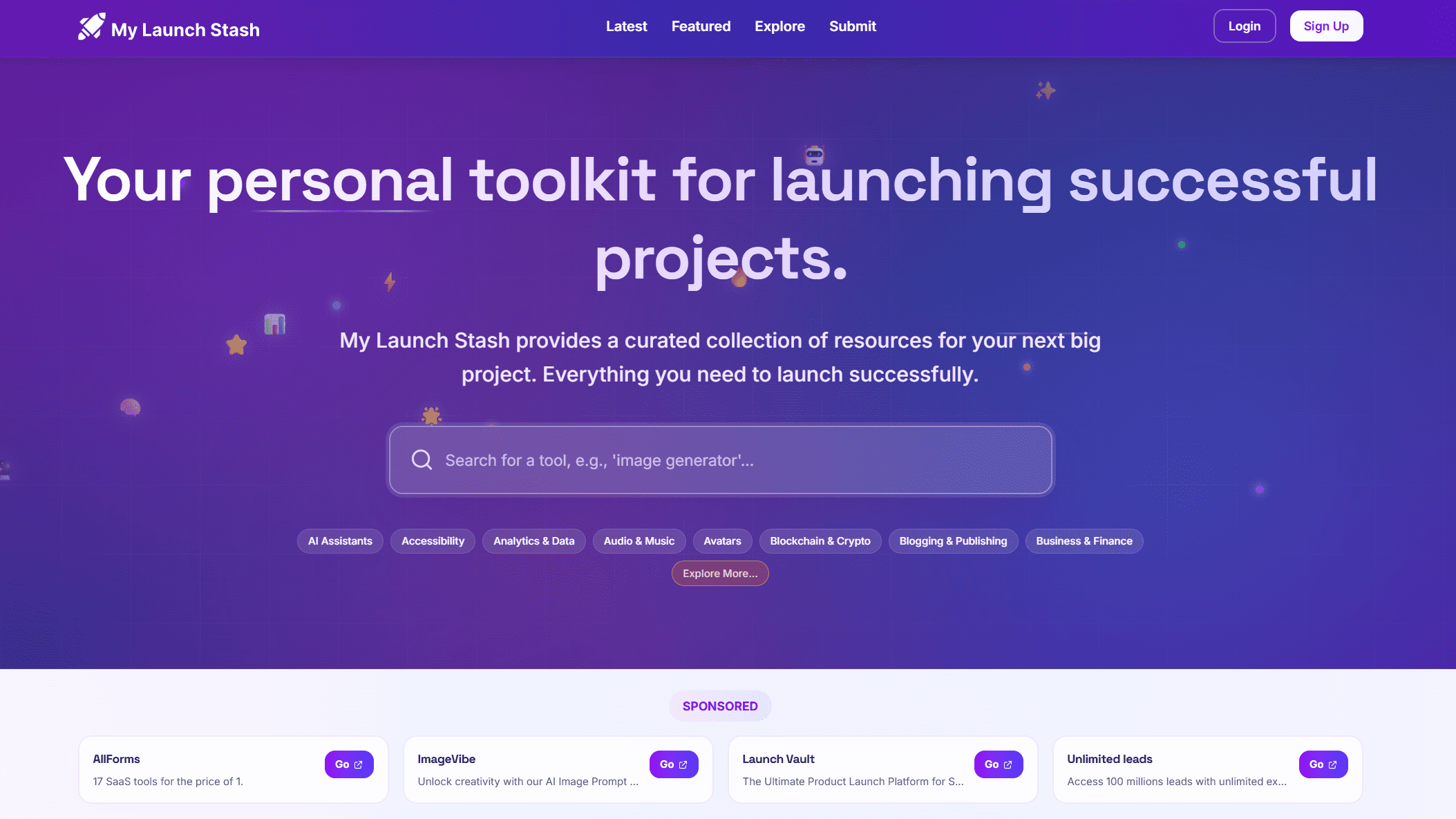 My Launch Stash Cover Image