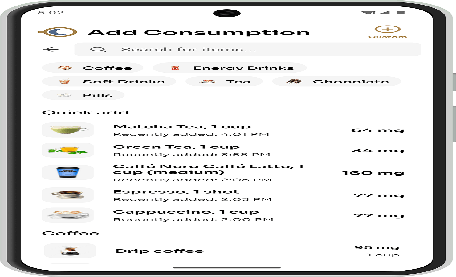 Caffeine Clock Cover Image