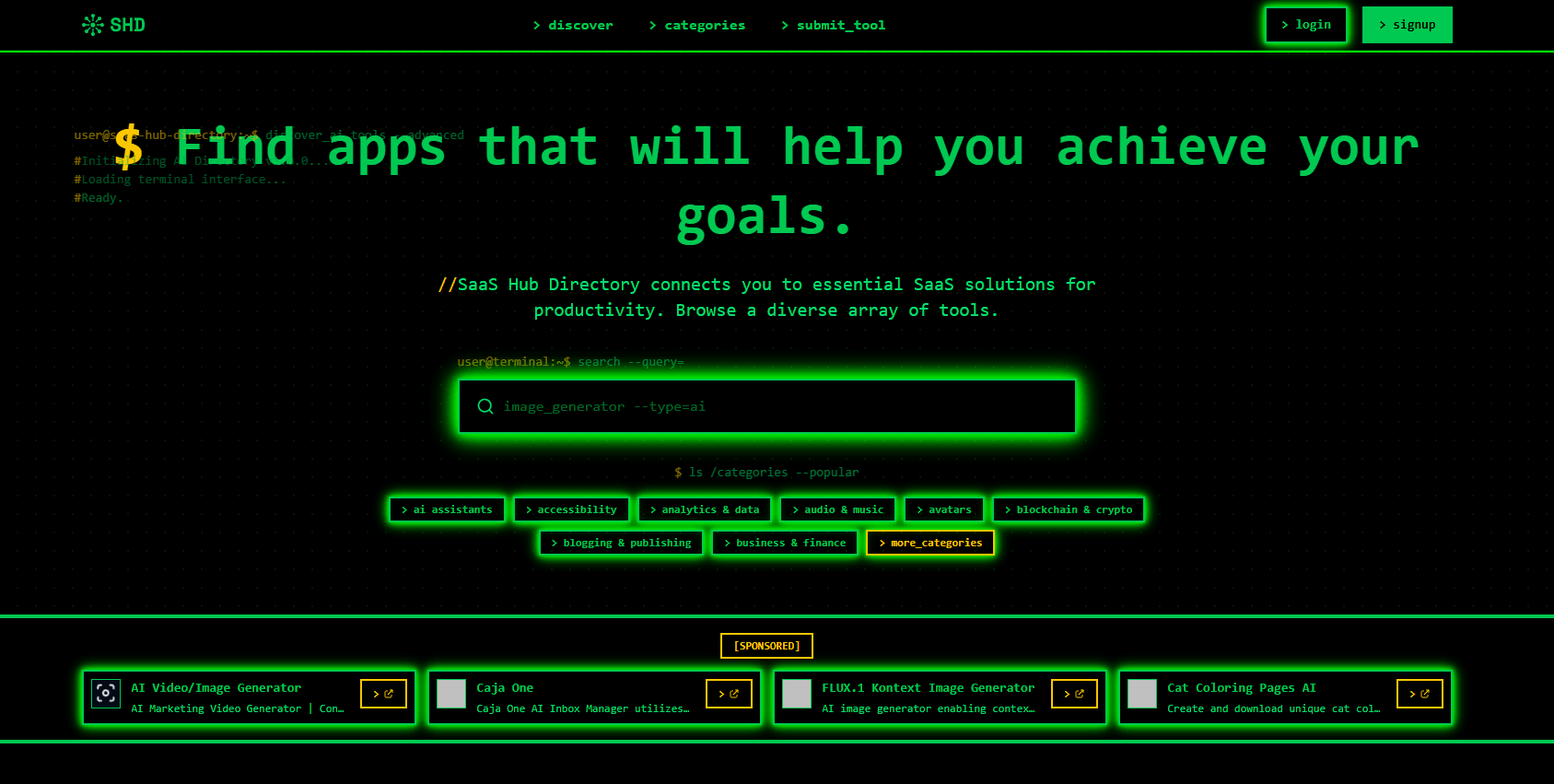 SaaS Hub Directory Cover Image