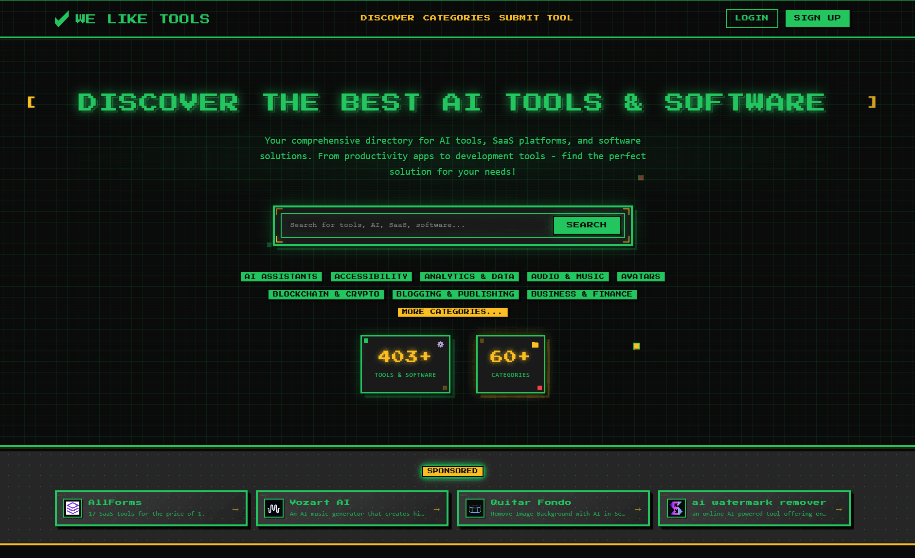 We Like Tools Cover Image