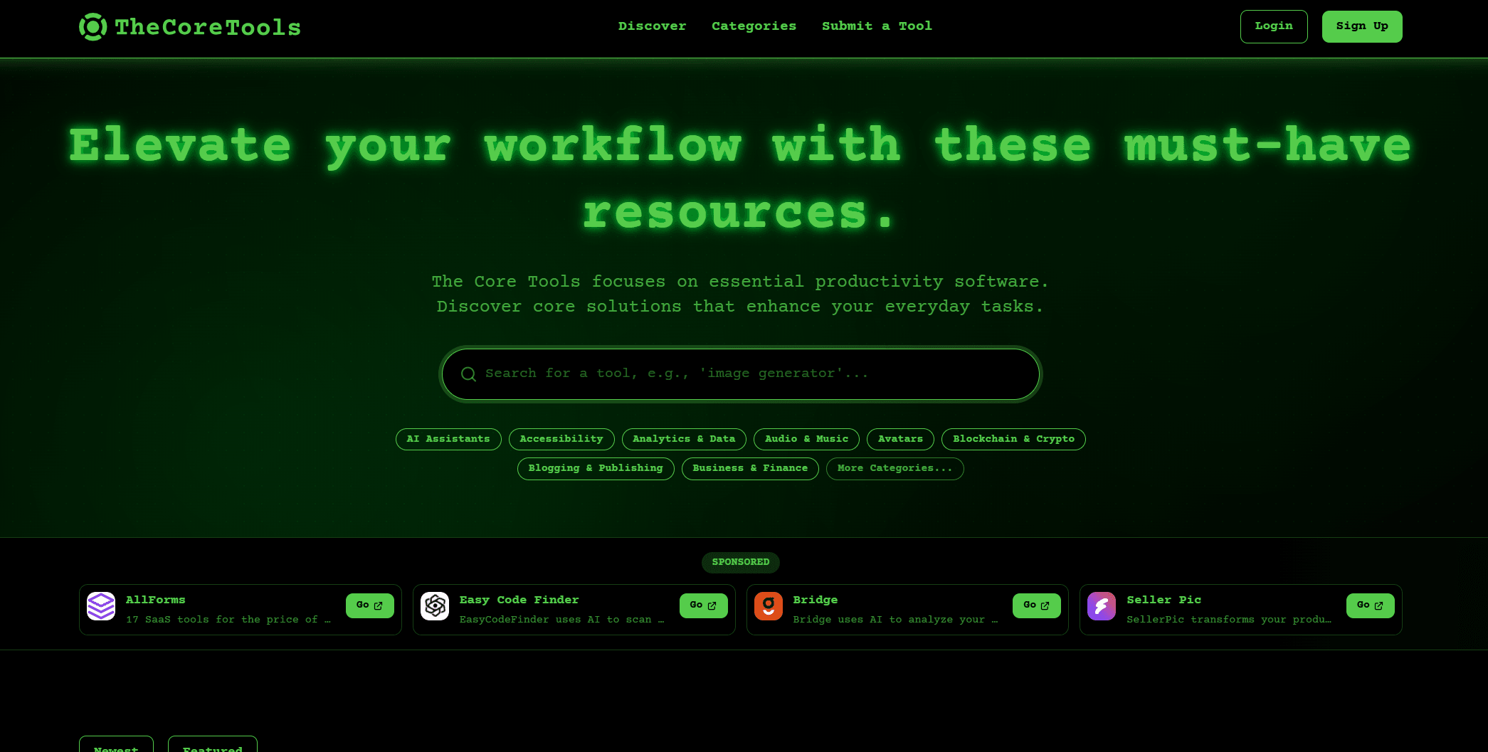 The Core Tools Cover Image
