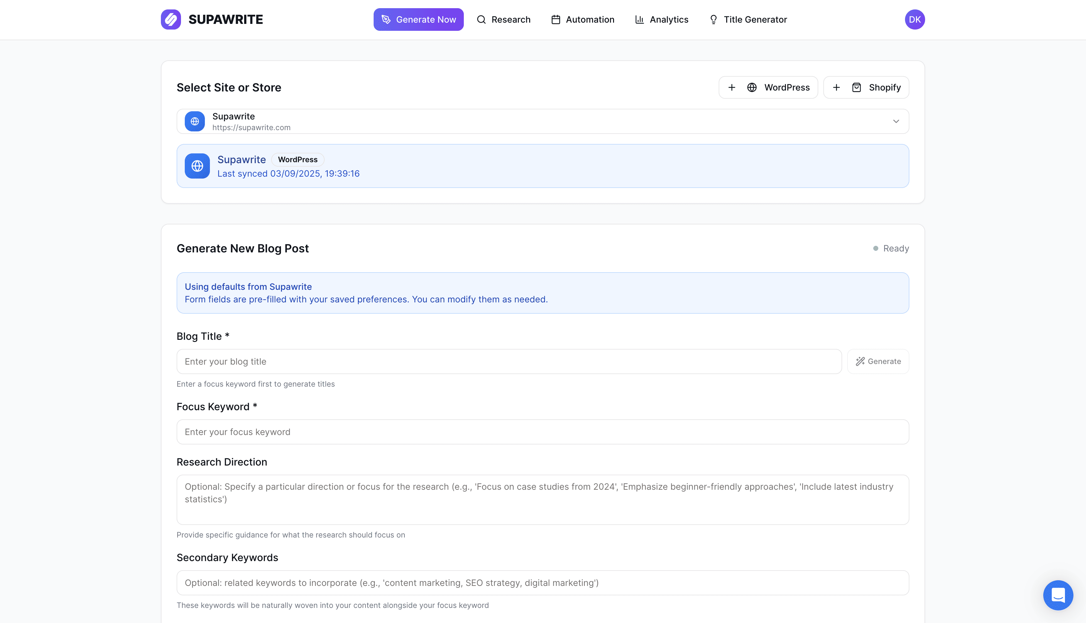 Supawrite Cover Image